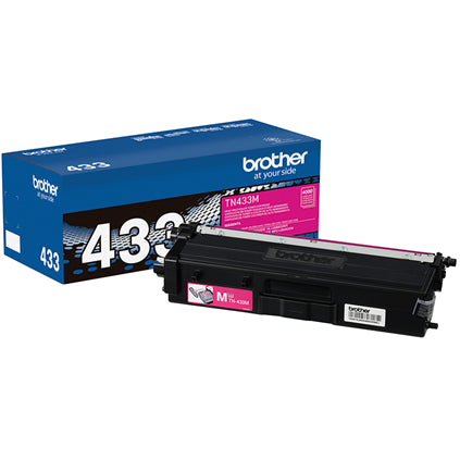 TN-433M High-yield Toner, Magenta, Yields approx. 4,000 pages