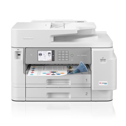 MFCJ5955DW - Business Color Inkjet All-in-One Printer with Low-Cost, Up to 11” x 17” Printing, Wireless and Ethernet Networking, Duplex Print, Scan, and Copy