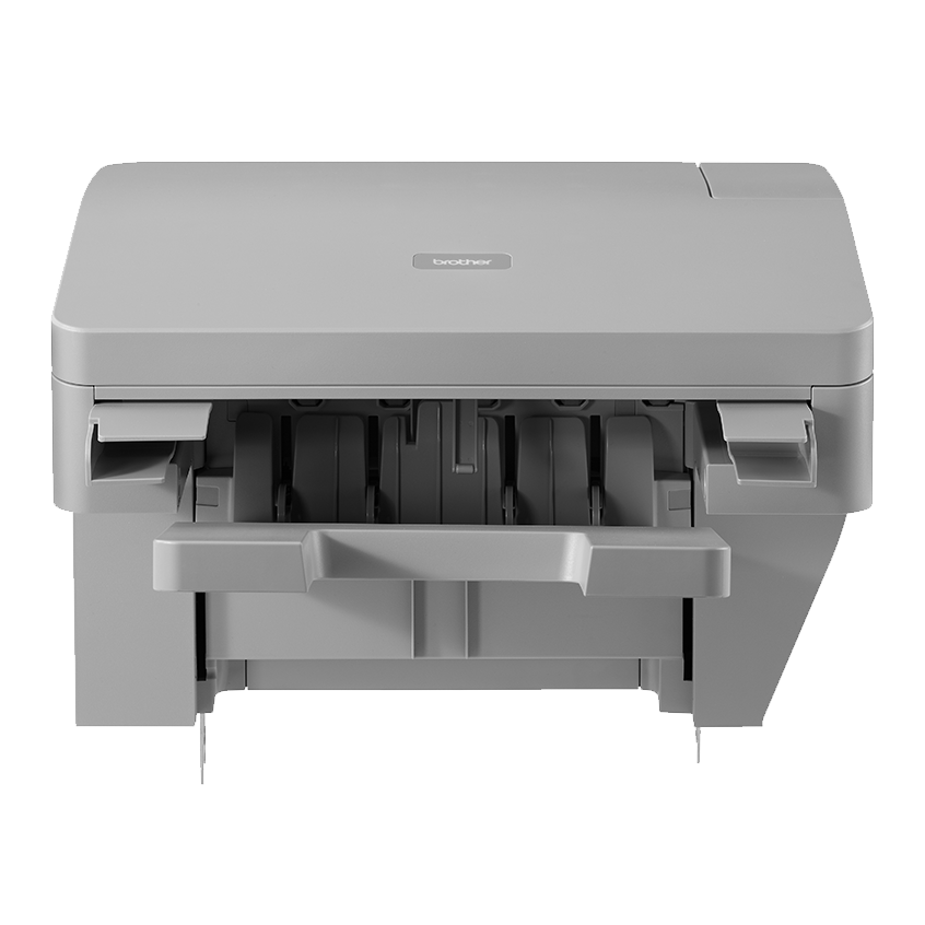 Optional Stapler Finisher
Staples documents up to 50 pages
Offset function shifts print jobs onto output tray for easier collating