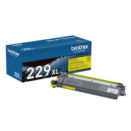 TN229XLY High Yield Toner, Yellow, Yields approx. 2,300 pages